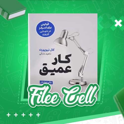 دانلود کتاب کار عمیق: قوانینی برای تمرکز در دنیایی آشفته کال نیوپورت (PDF) 249 صفحه